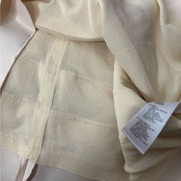 Forever 21 Vintage Y2K 2000s Champagne Statin Tiered Haulter Dres Size Small - Picture 7 of 15